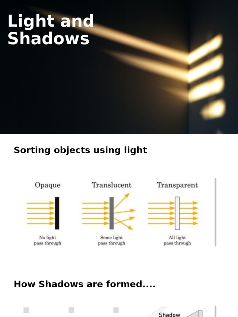 Light and Shadow | PDF