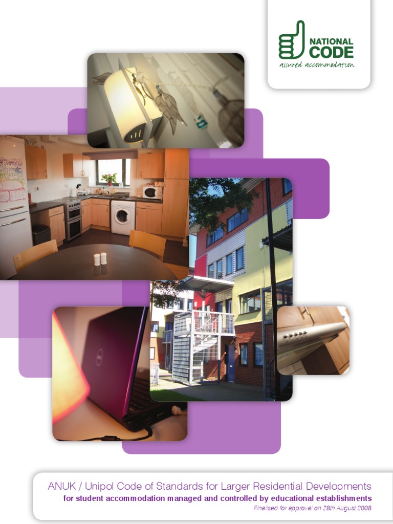 ANUK Code for Student Accommodation Standards | PDF | Leasehold Estate ...