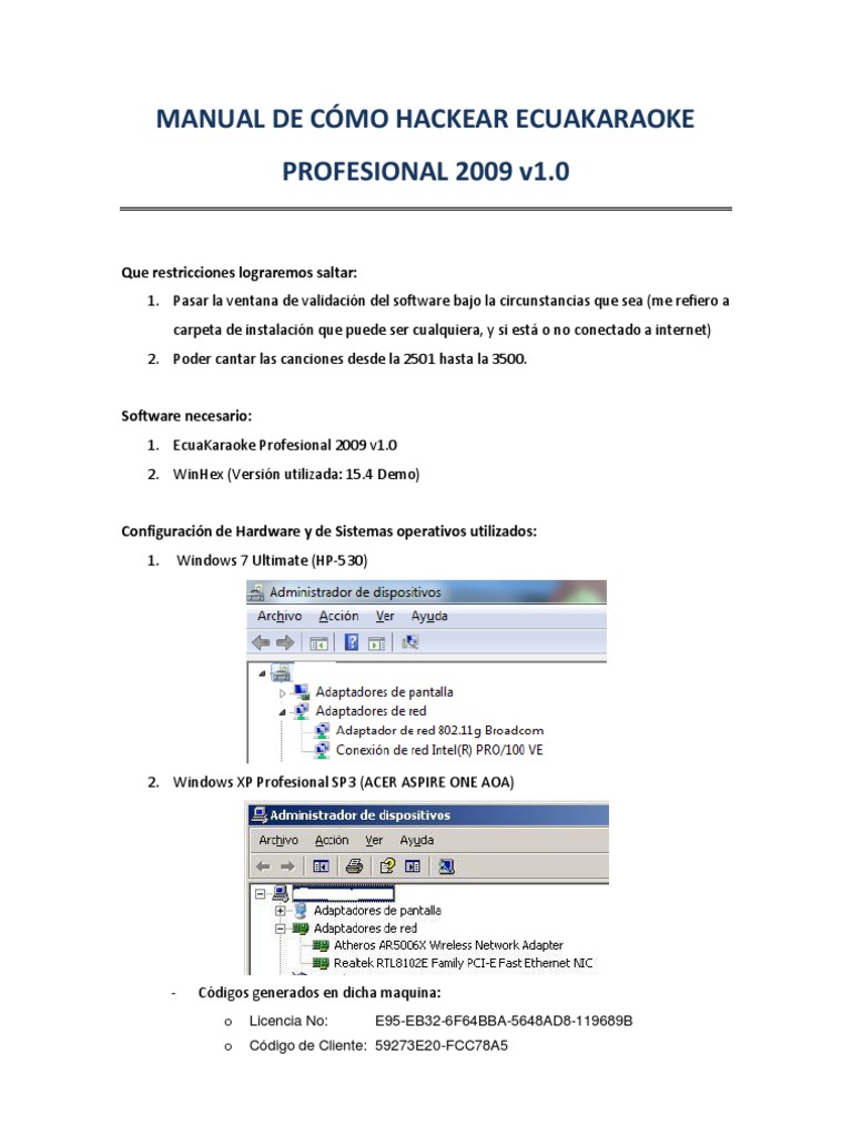 Manual Hack | PDF | Windows 7 | Microsoft Windows