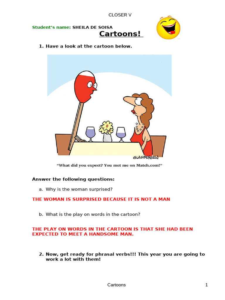 Intro Task Cartoons 2016 | PDF