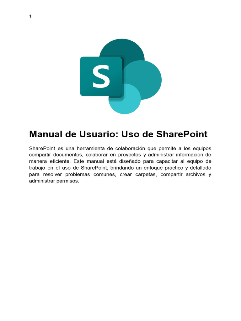 Manual de Usuario de SharePoint | PDF | Archivo de computadora | Contraseña