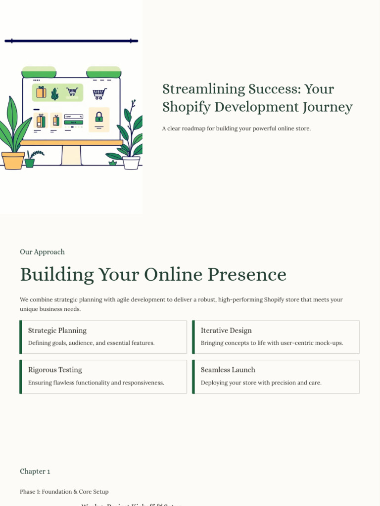 Streamlining Success Your Shopify Development Journey | PDF ...