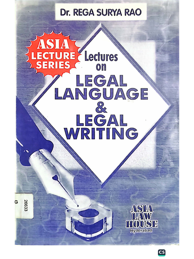 Rega Surya Rao Law Resources PDF | PDF