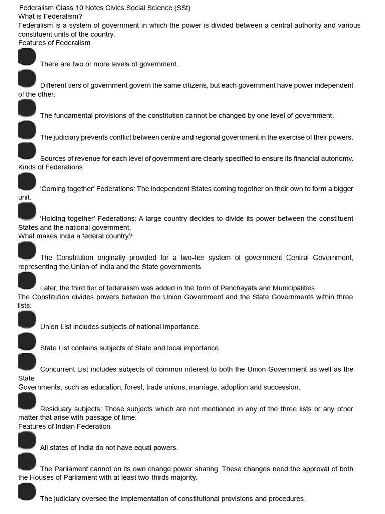 Understanding Federalism in India | PDF | Government Of India | Federalism