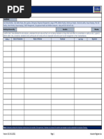 HSE Induction Card Template | PDF