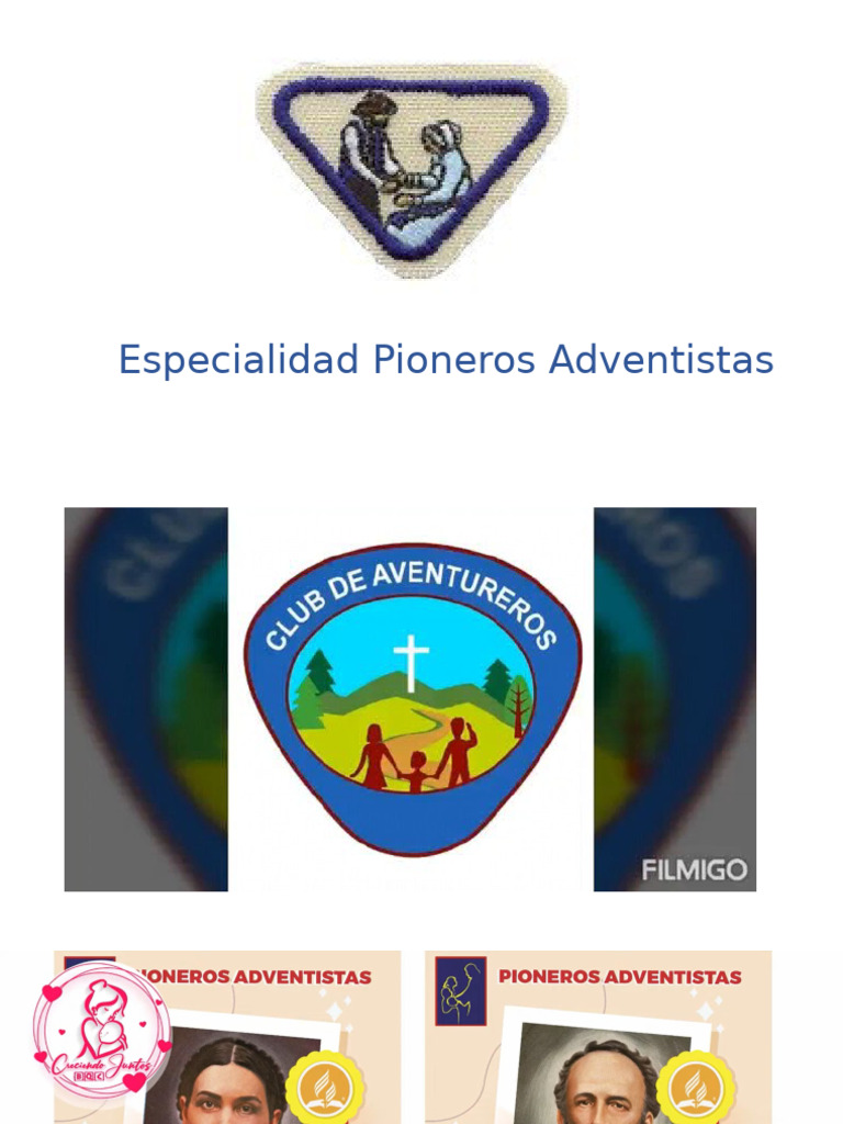 Especialidad Pioneros Adventistas | PDF