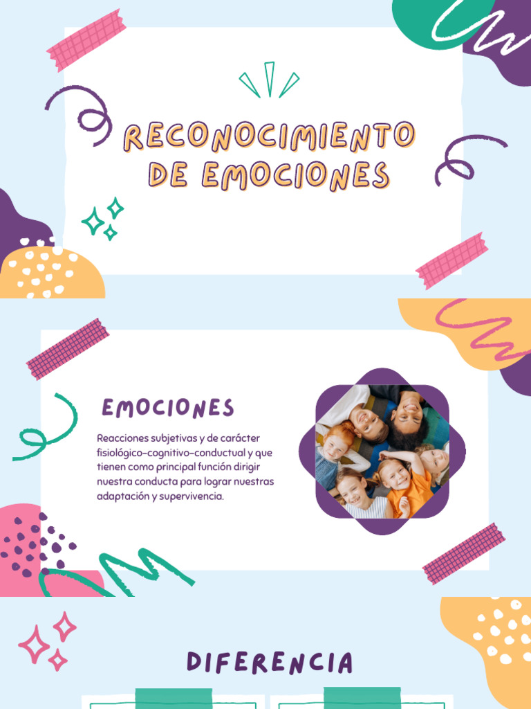 Reconocimiento de Emociones y Funciones | PDF | Las emociones | Dolor