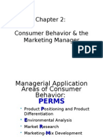 Consumer Behavior & The Marketing Manager