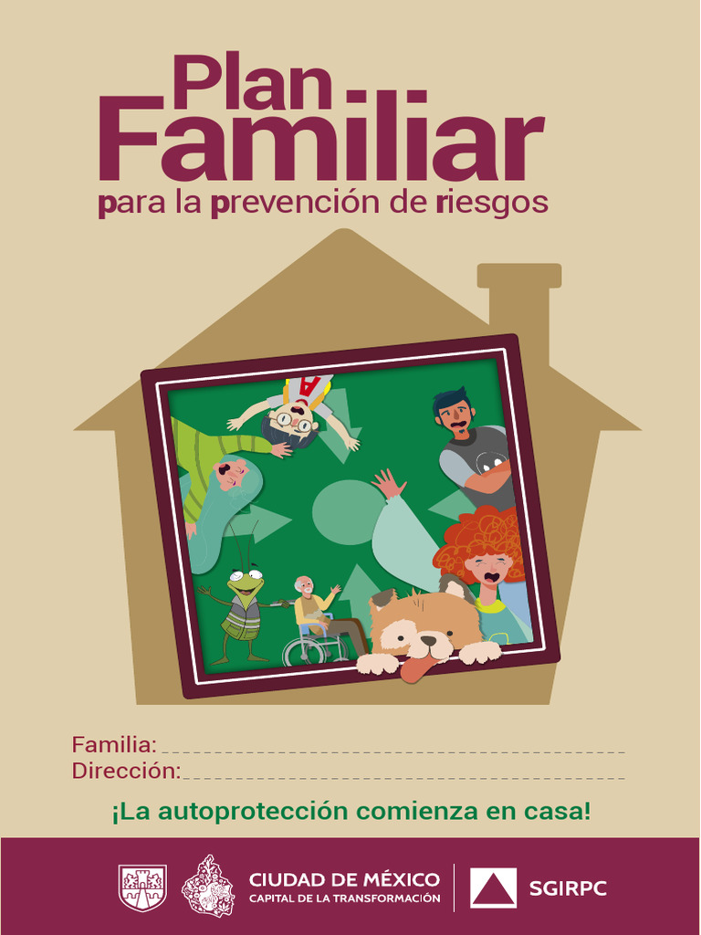 Plan Familiar de Prevención de Riesgos | PDF | Agua | Defensa Civil