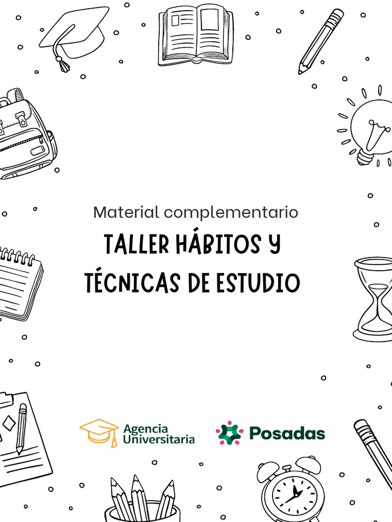 Material Complementario Habitos y Técnicas de Estudio. | PDF ...