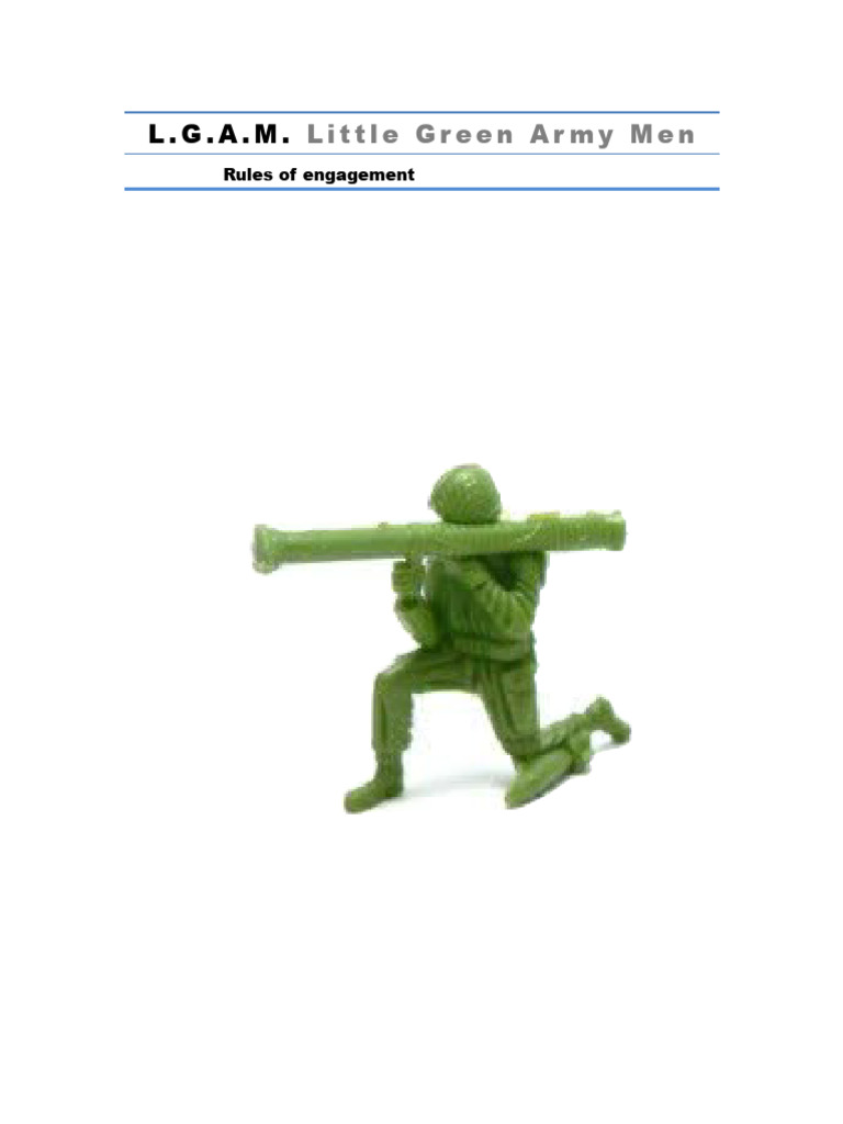 LGAM Rules Workingdraft | PDF | Land Mine | Armoured Fighting Vehicles