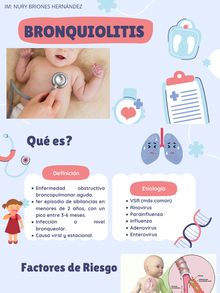 Gu a Sobre Bronquiolitis En Ni os PDF Enfermedades Respiratorias 