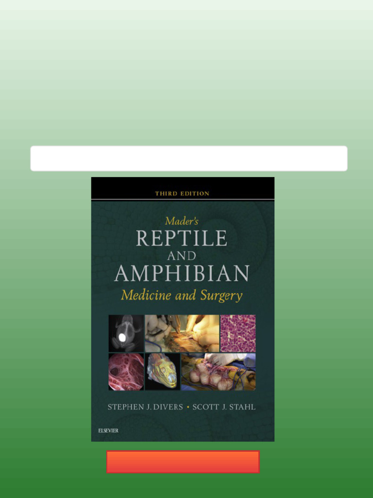 Mader's Reptile and Amphibian Medicine and Surgery Third Edition
