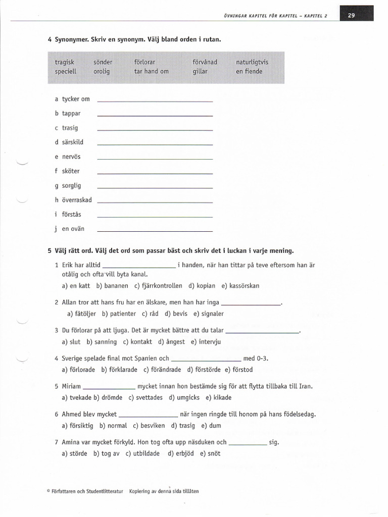 Uppgifter Kap 2 | PDF