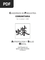 Antropologia y Salud Mental