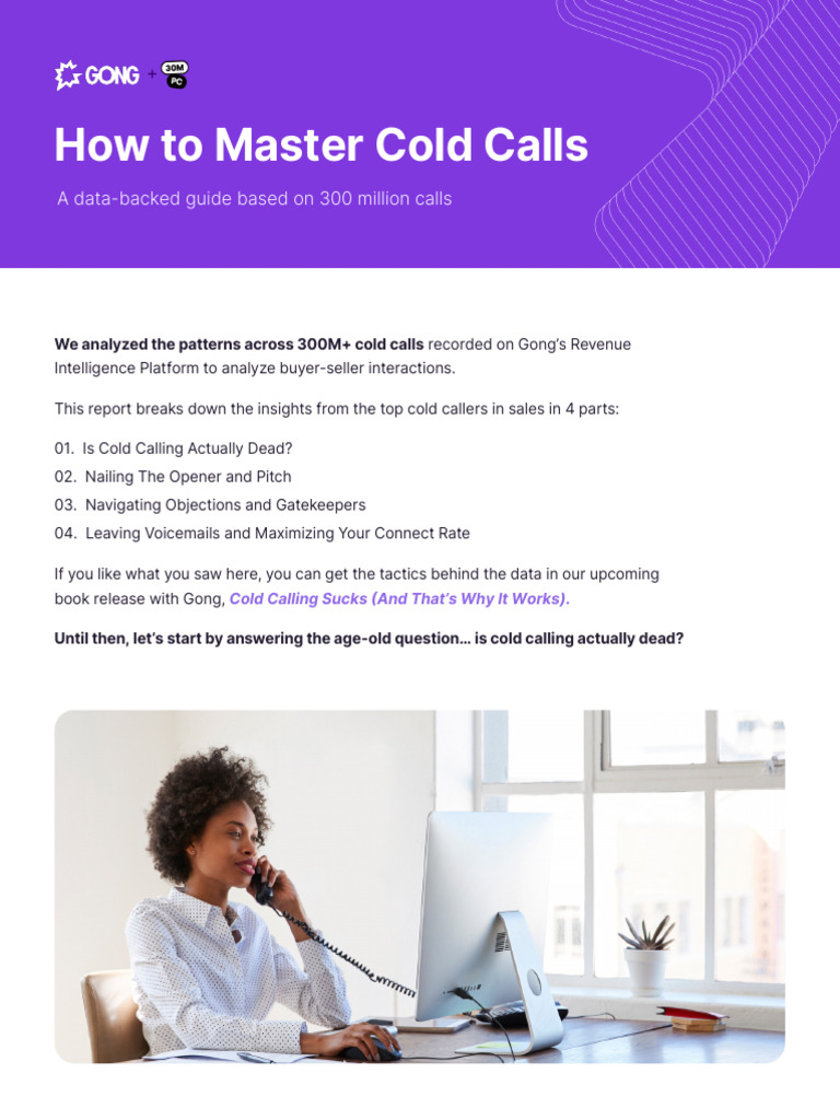 How To Master Cold Calls | PDF | Communication | Human Communication