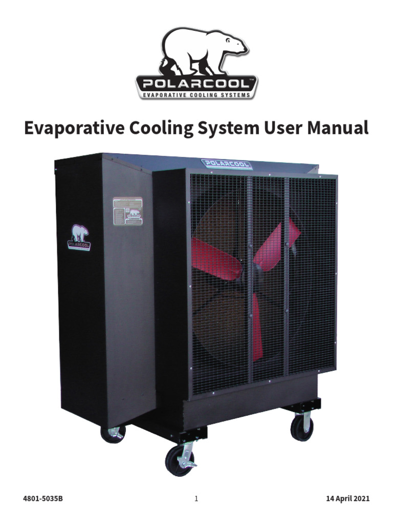 PolarCool Fan User Manual | PDF | Pump | Water