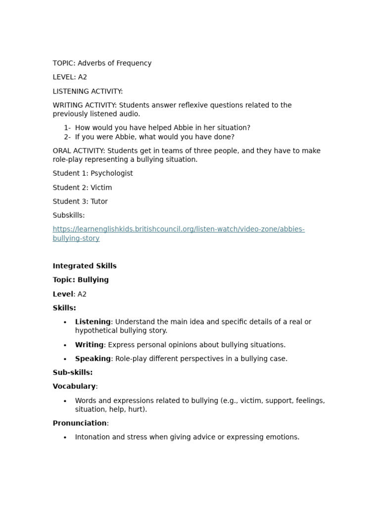 Integrated Skills | PDF