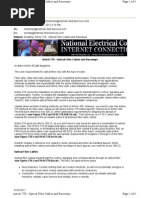 NEC Article 392: Cable Tray Systems | PDF | Electrical Wiring | Machines
