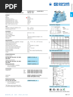 R4N Miniature Industrial Relays | PDF | Relay | Alternating Current