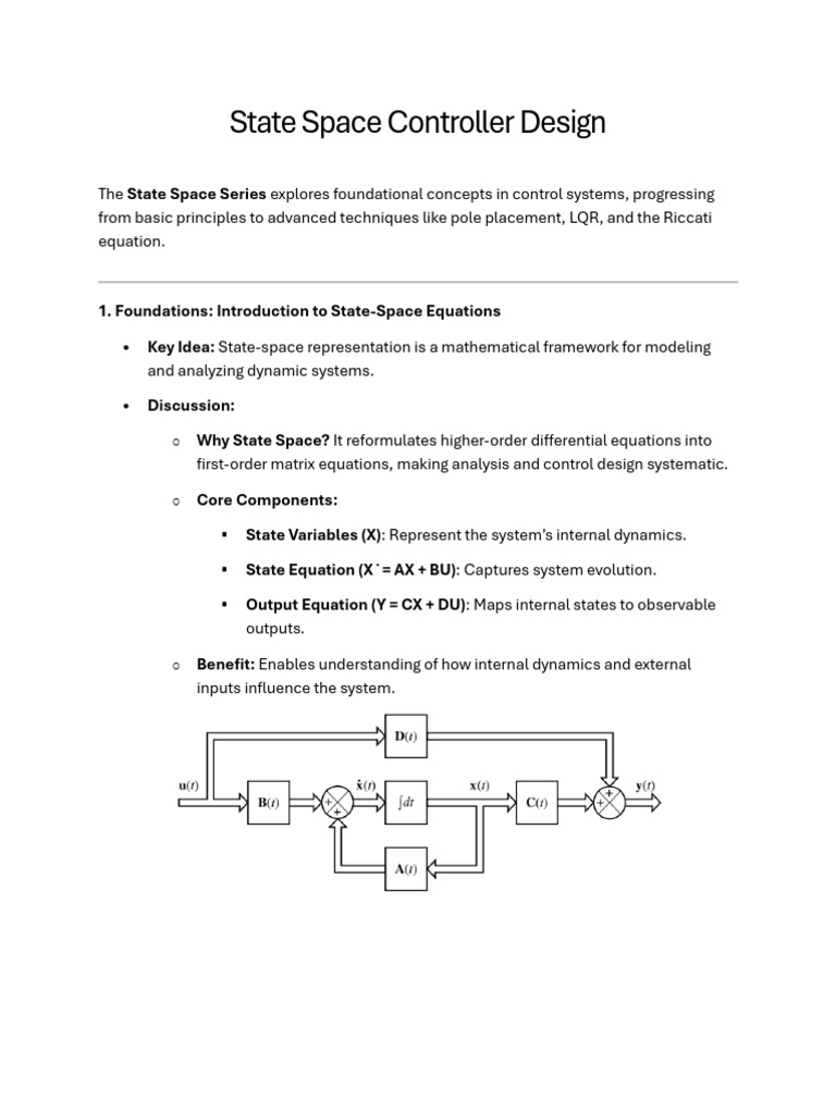 Pole Placement in Control Systems | PDF | Control Theory | Damping
