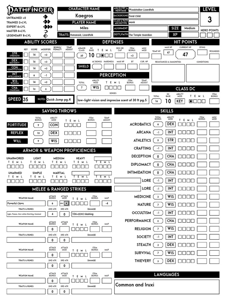 Kaegros TerraDnD | PDF