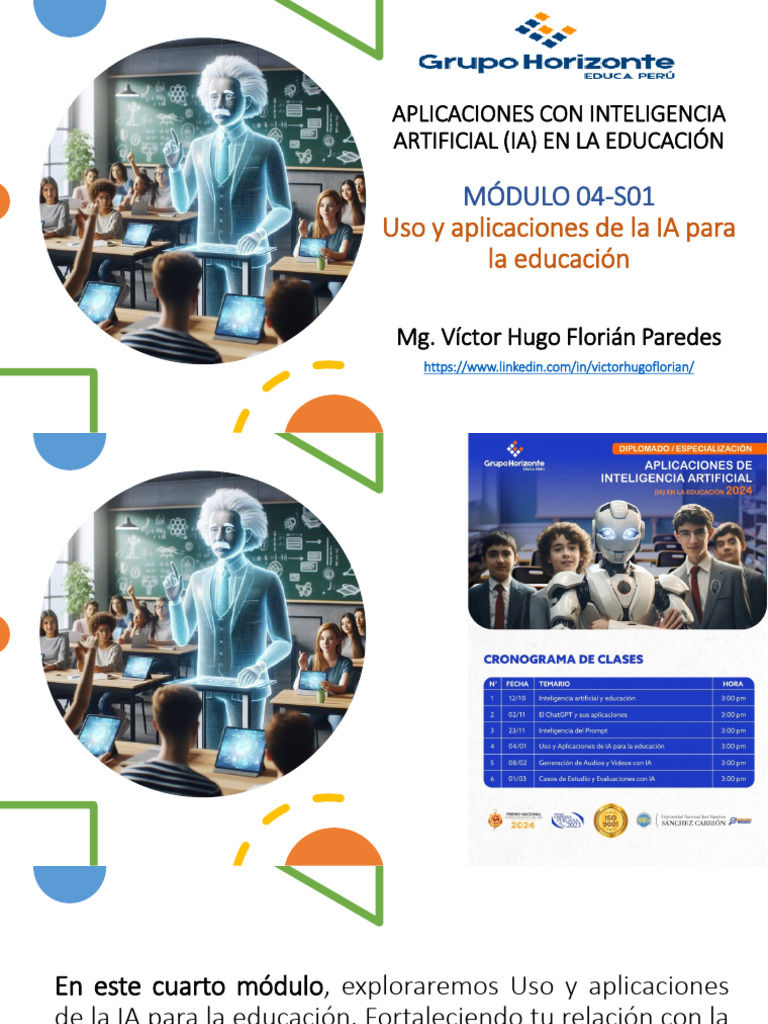 IA en Educación: Uso y Aplicaciones | PDF | Inteligencia artificial ...