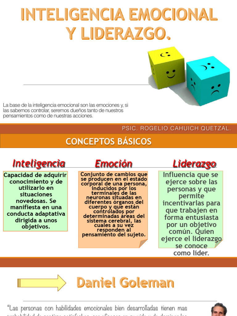 Inteligencia Emocional y Liderazgo Efectivo | PDF | Las emociones ...