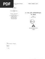 A Luta pela Industrialização no Brasil