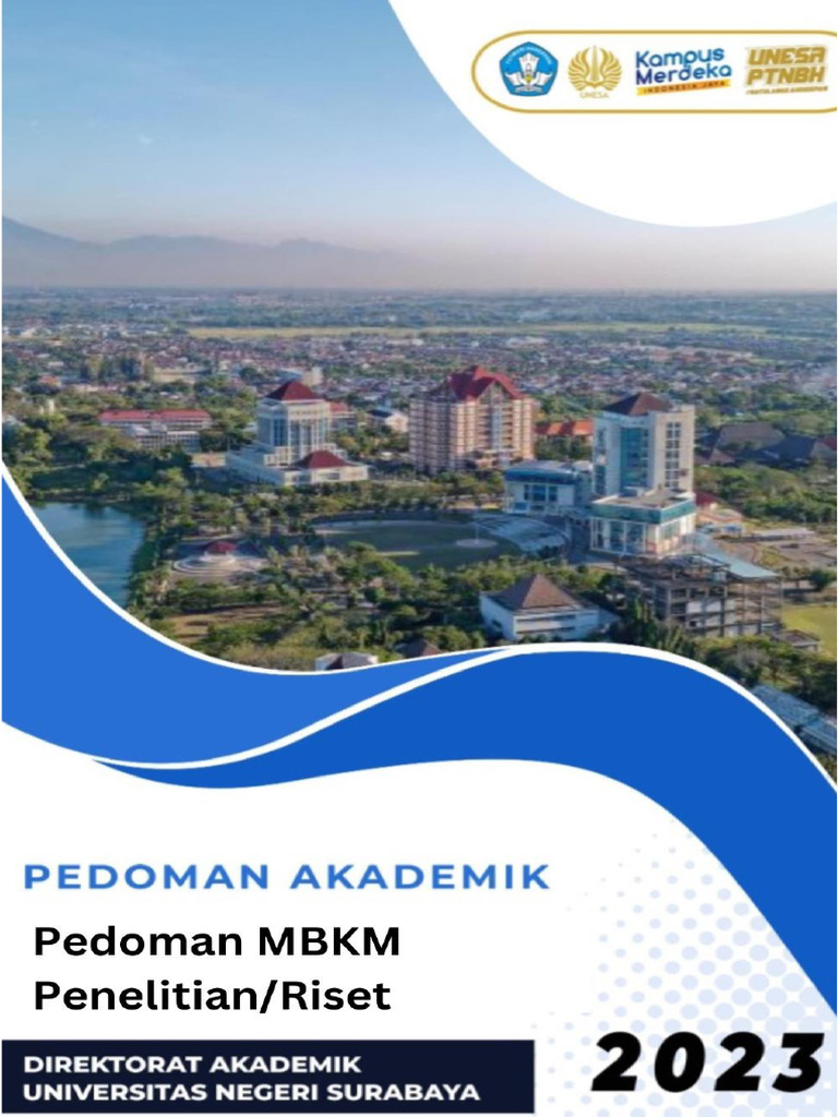 Pedoman Riset MBKM UNESA 2023 | PDF