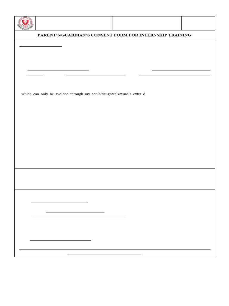 BatStateU-FO-OJT-01 - Parent - S, Guardian - S Consent Form For ...