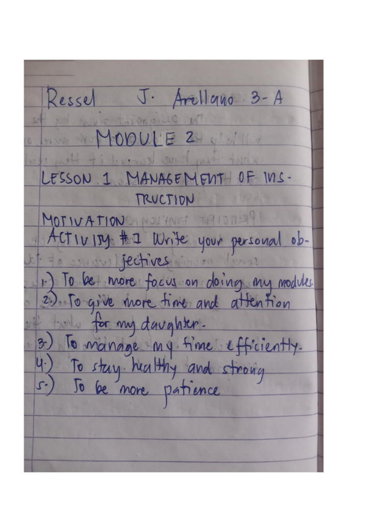 Module 2 Principles and Methods in Teaching Arellano 3a | PDF
