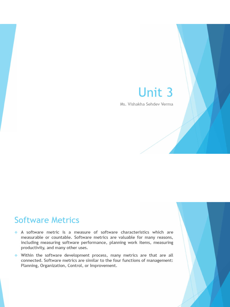 Understanding Software Metrics | PDF | Applied Mathematics | Systems ...