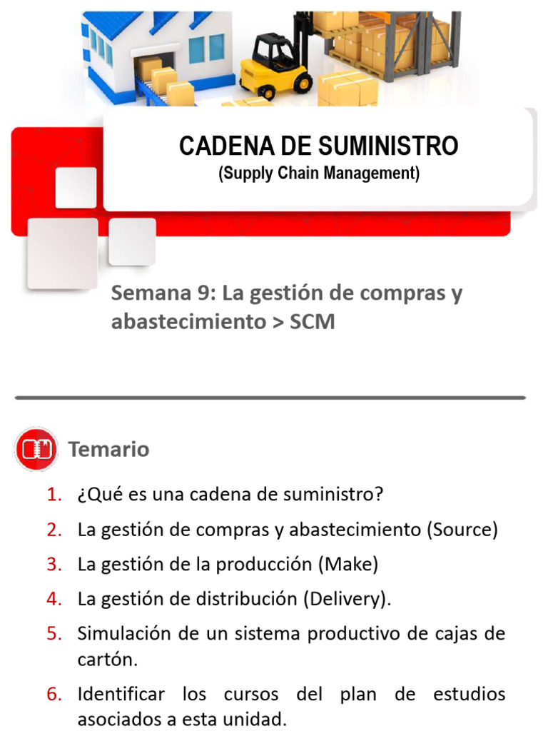 Gestión de Compras en la Cadena de Suministro | PDF | Gestión de la ...