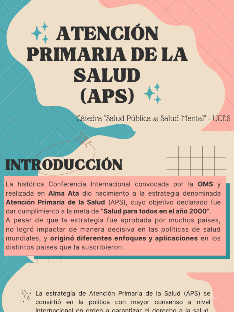 Evolución y Desafíos de la APS | PDF | Cuidado de la salud