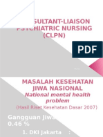 Consultant-Liaison Psychiatric Nursing (CLPN)