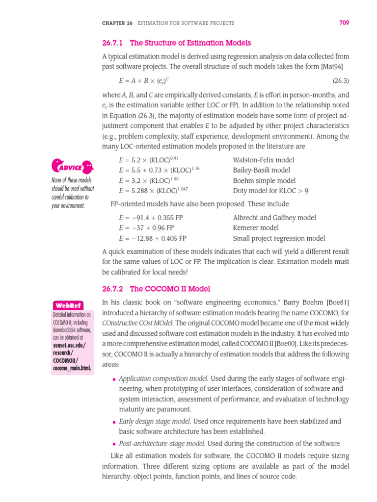 Cocomo Model | PDF | Software Engineering | Computing