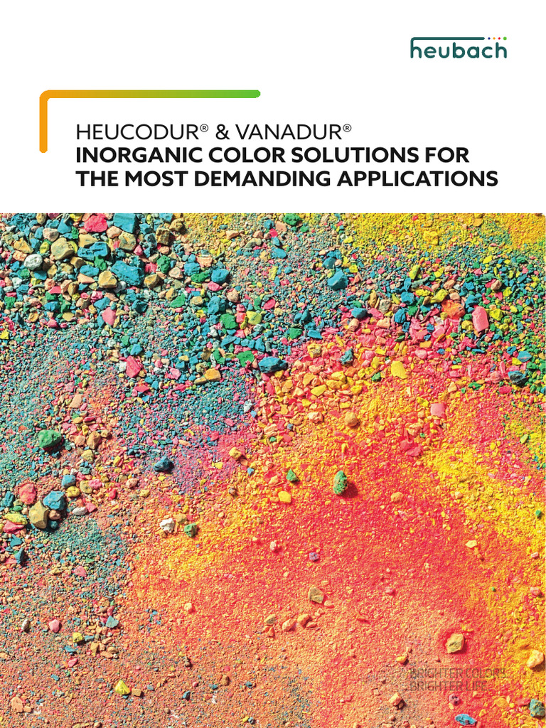 HEUCODUR® Inorganic Color Pigments | PDF | Titanium Dioxide | Pigment