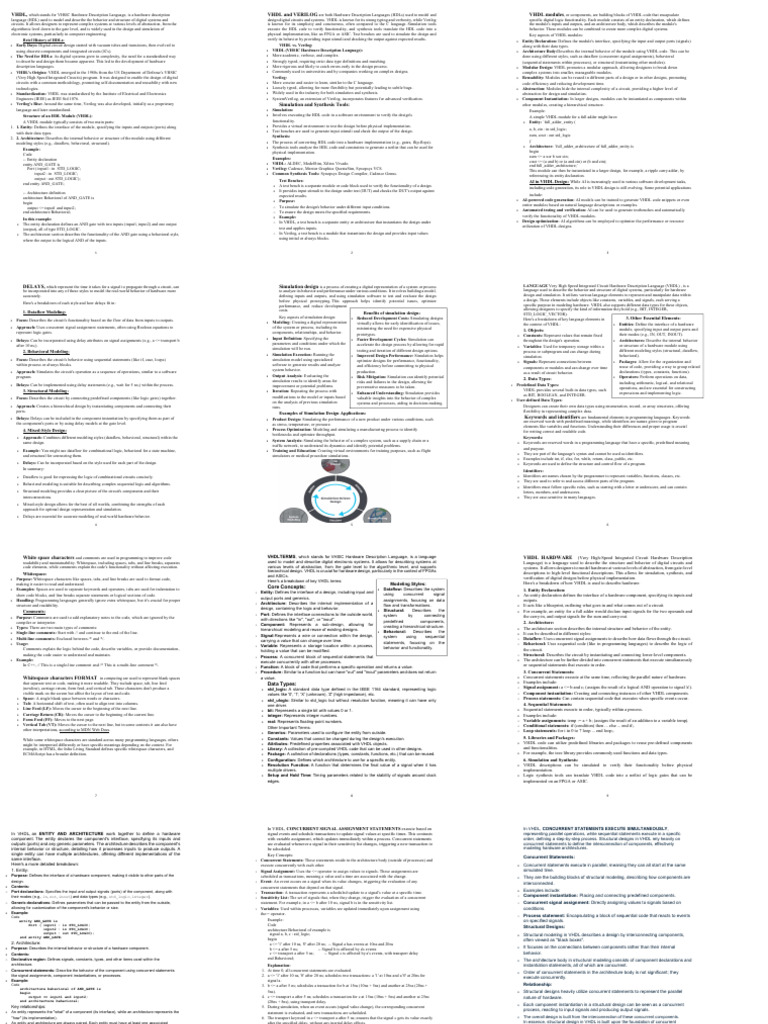 Understanding VHDL in Digital Design | PDF | Hardware Description ...