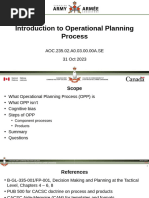 Marine Corps Planning Process Overview | PDF