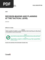 Army WARNO Template Example | PDF