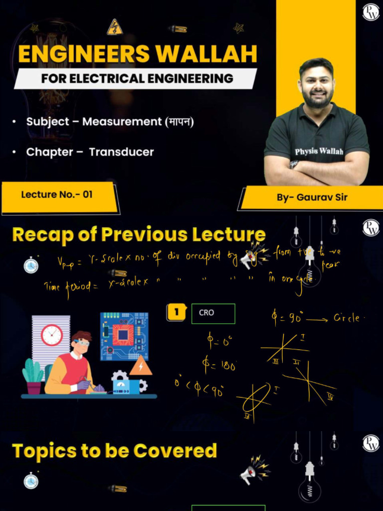 Transducer 01 - Class Notes | PDF