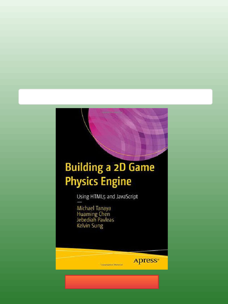 Building A 2D Game Physics Engine Using HTML5 and JavaScript Tanaya ...