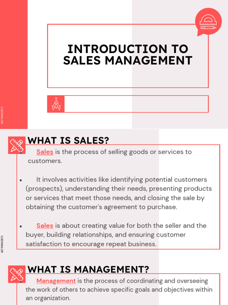 Picture Idea: Intro To Sales Management Pdf Sales