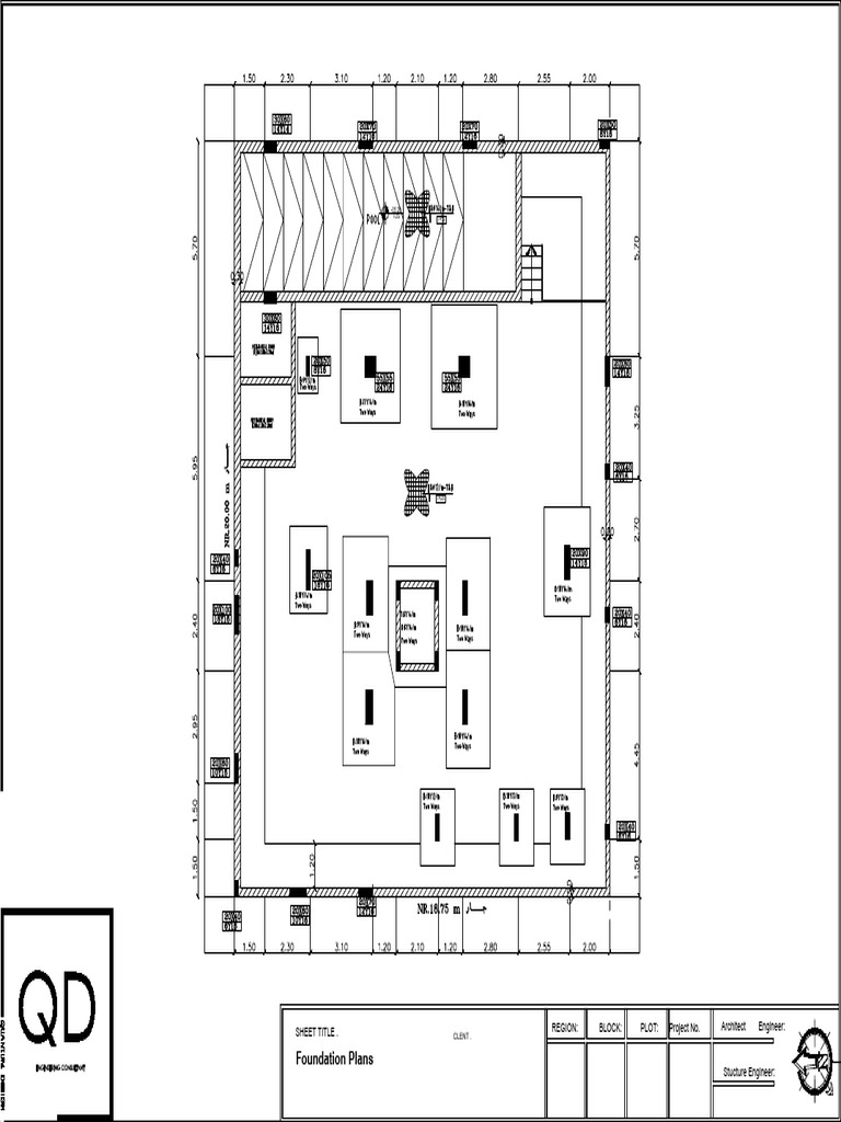Foundation Plans for Project Layout | PDF