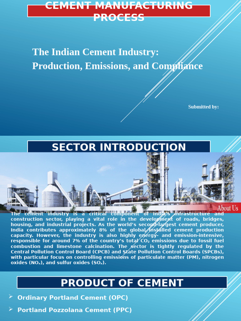 Overview of India's Cement Manufacturing | PDF | Cement | Materials