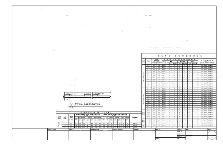 Sched | PDF | Structural Engineering