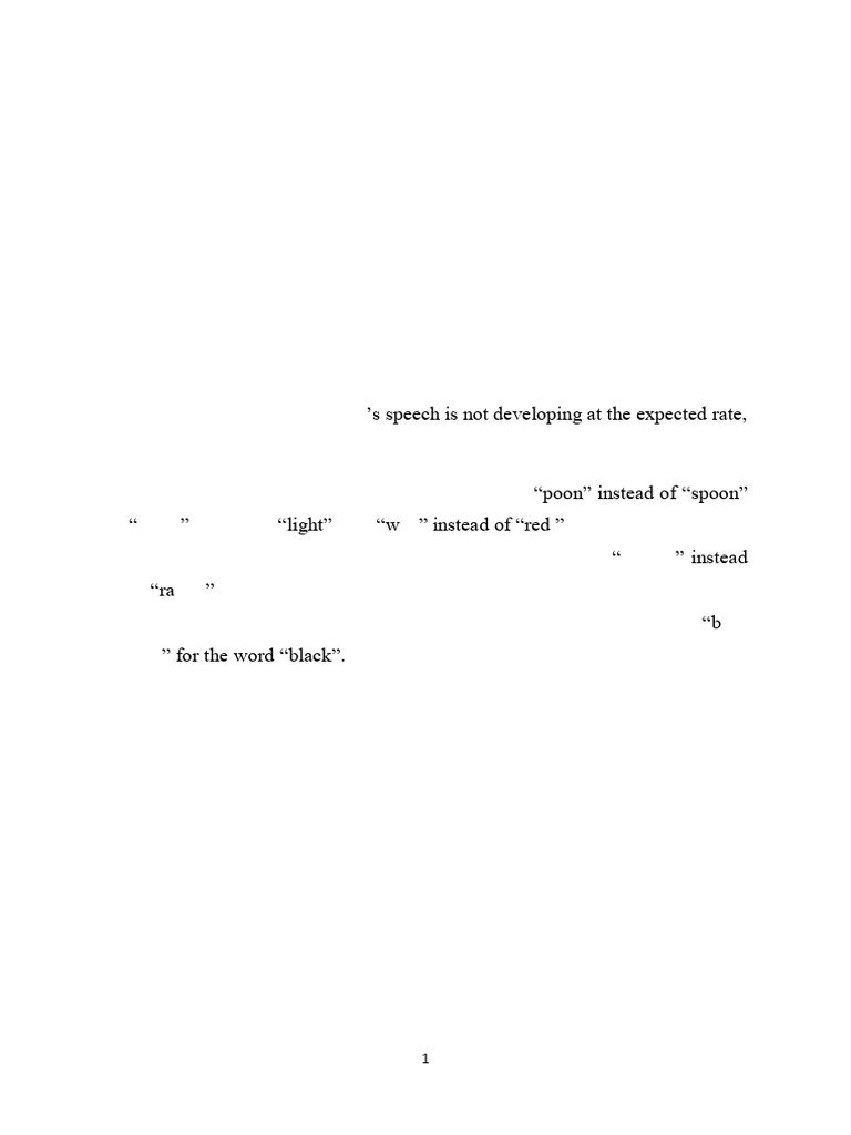 Stuttering: A Type of Speech Disorder | PDF | Stuttering | Human Voice
