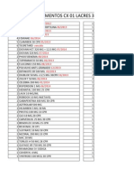 Relação de medicamentos em caixas de remédios