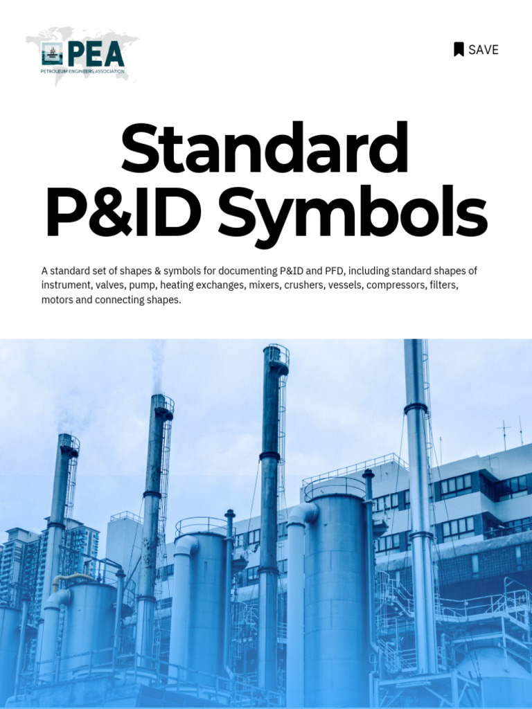 Standard P&ID Symbols | PDF | Pump | Valve